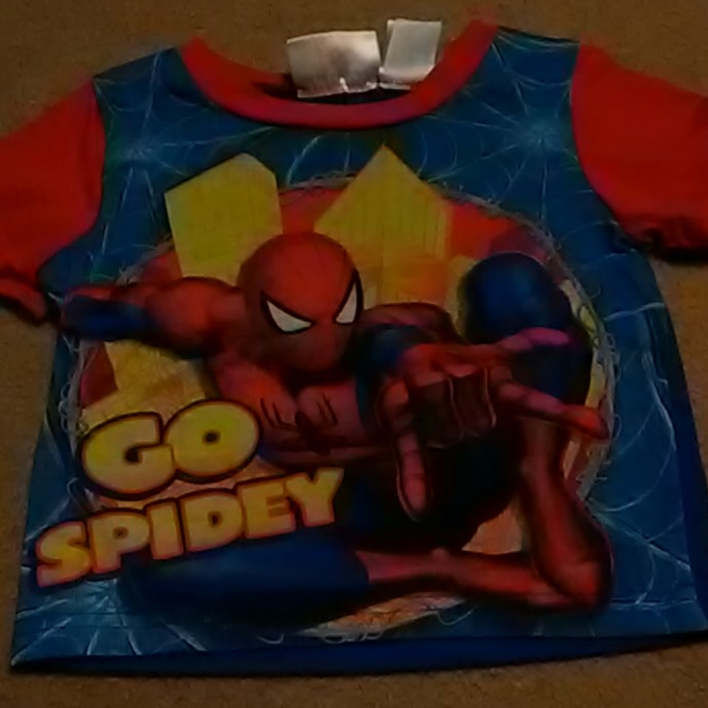 Spiderman pj shirt